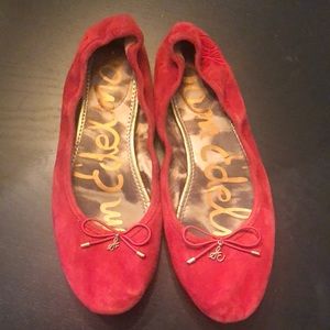Red Sam Edelman Felicia Flats